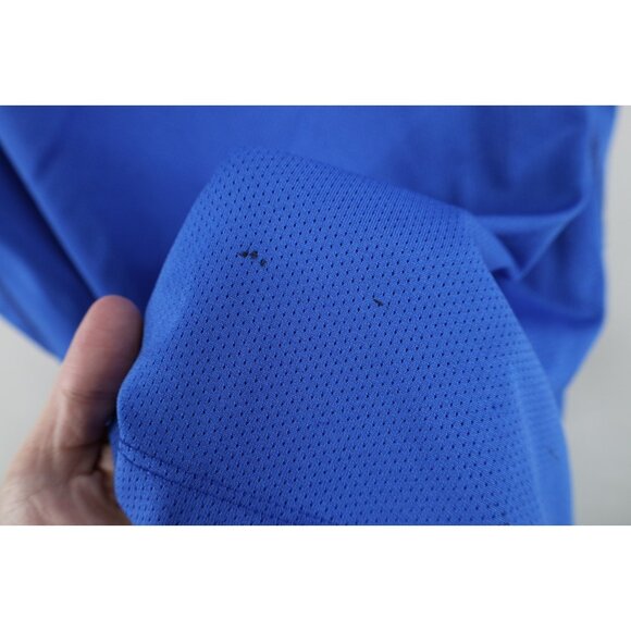 Nike Pro Combat Mens Large Compression Training Sleeveless Muscle T-Shirt Blue - Picture 11 of 14